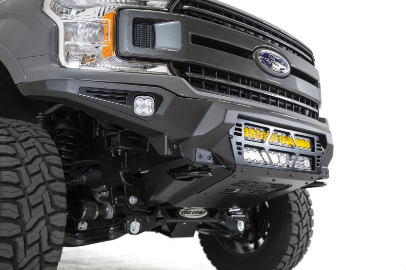 Ford F-150 Bumper - Front - Addictive Desert Designs - Bomber - Hammer Black - `18-`27